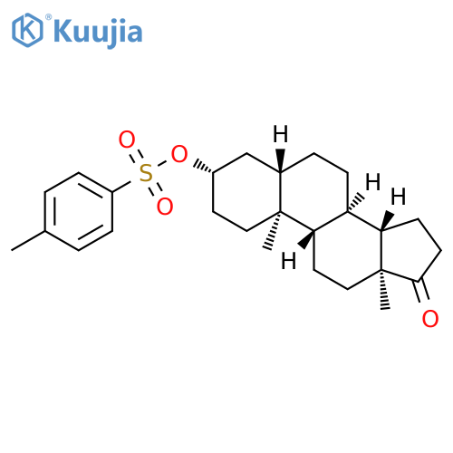3β-(4-Methylphenylsulfonyloxy)-5α-androstan-17-one structure