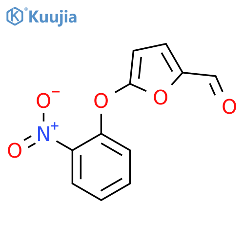 2-Furancarboxaldehyde, 5-(2-nitrophenoxy)- structure