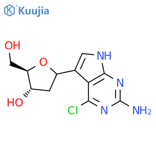 7-Deaza-4-Cl-2'-dG structure