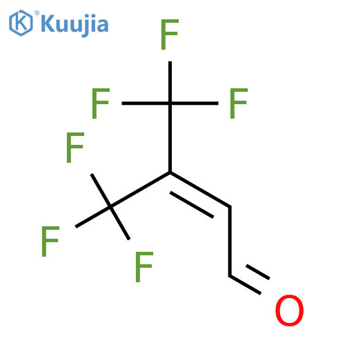2-Butenal,4,4,4-trifluoro-3-(trifluoromethyl)- structure