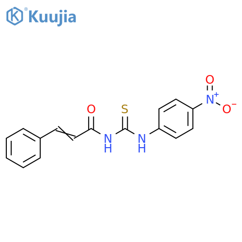 2-Propenamide, N-[[(4-nitrophenyl)amino]thioxomethyl]-3-phenyl- structure