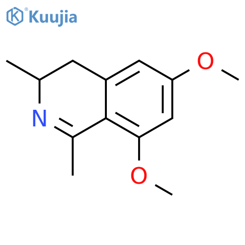 (S)-3,4-Dihydro-6,8-dimethoxy-1,3-dimethylisoquinoline structure