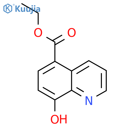 Ethyl 8-hydroxyquinoline-5-carboxylate structure