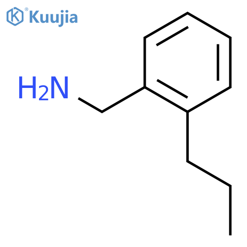 (2-Propylphenyl)methanamine structure