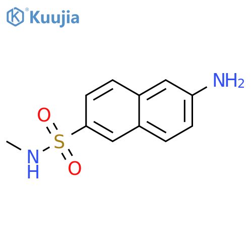 2-Naphthylamine-6-sulfomethylamide structure