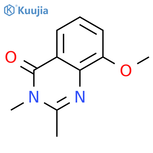 4(3H)-Quinazolinone,8-methoxy-2,3-dimethyl- structure
