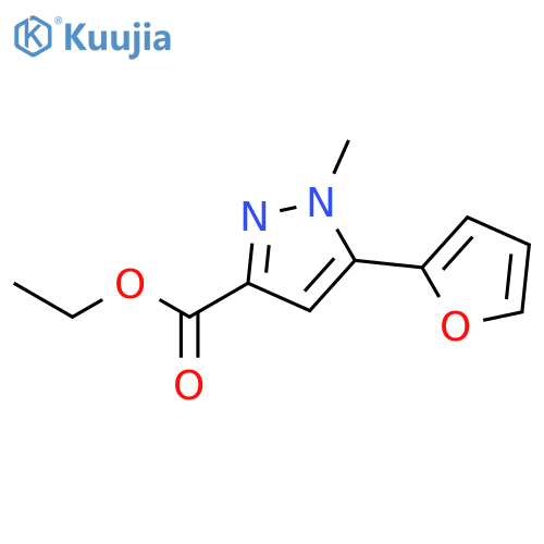 Ethyl 5-(2-Furyl)-1-methyl-1H-pyrazole-3-carboxylate structure