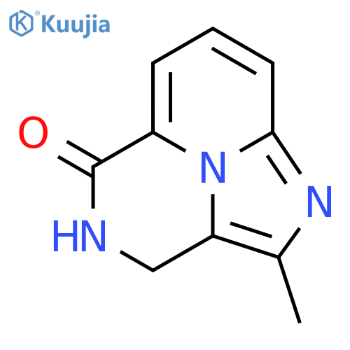 3,4-dihydro-2-methyl-5H-1,4,8b-Triazaacenaphthylen-5-one structure