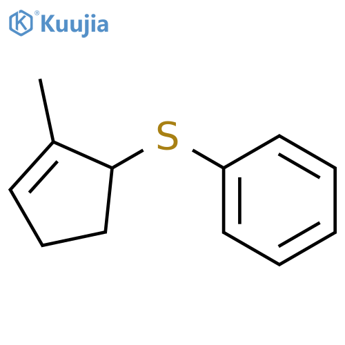 (2-Methylcyclopent-2-en-1-yl)sulfanylbenzene structure
