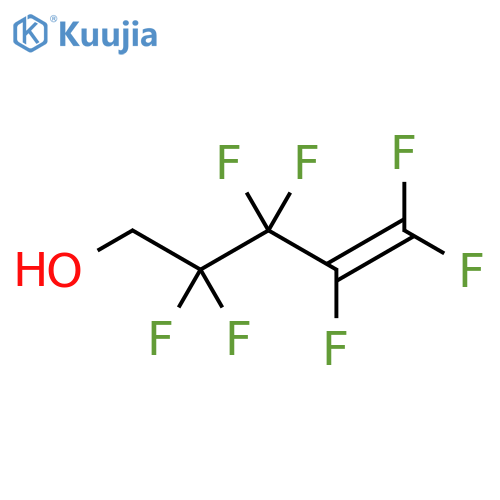 4-Penten-1-ol, 2,2,3,3,4,5,5-heptafluoro- structure