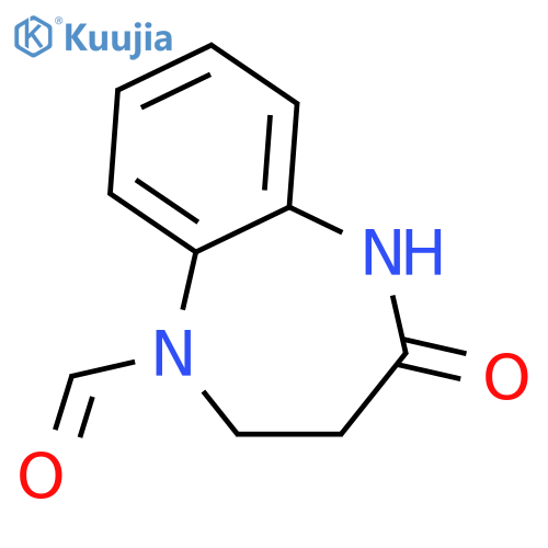 1H-1,5-Benzodiazepine-1-carboxaldehyde,2,3,4,5-tetrahydro-4-oxo- structure
