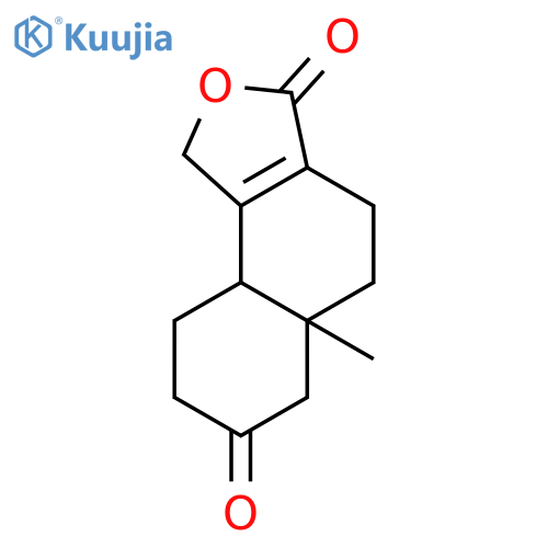 Naphtho[1,2-c]furan-3,7(1H,5H)-dione,4,5a,6,8,9,9a-hexahydro-5a-methyl-, (5aR,9aR)- structure