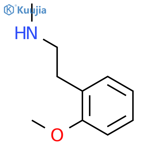 [2-(2-methoxyphenyl)ethyl](methyl)amine structure