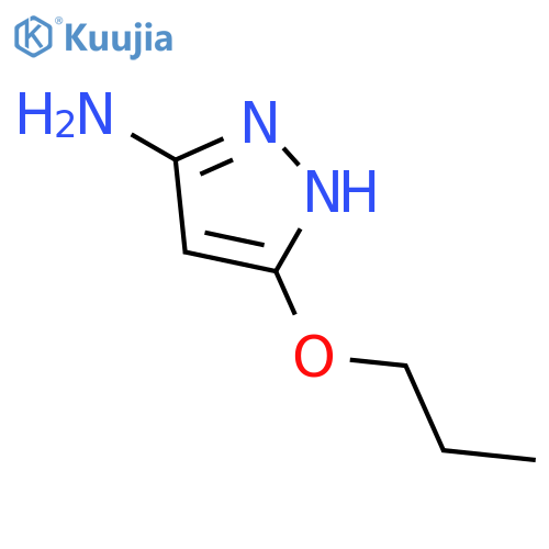 5-propoxy-1H-Pyrazol-3-amine structure