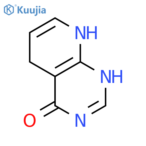 Pyrido[2,3-d]pyrimidin-4(3H)-one,5,8-dihydro- structure