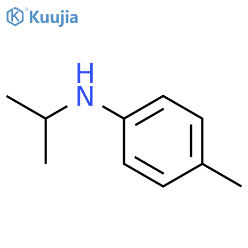 4-methyl-N-(propan-2-yl)aniline structure