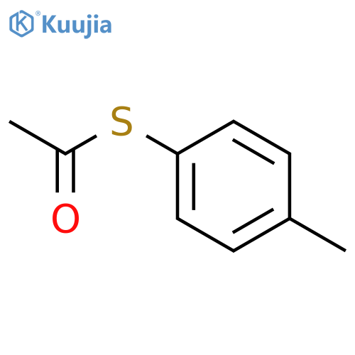 Ethanethioic acid,S-(4-methylphenyl) ester structure