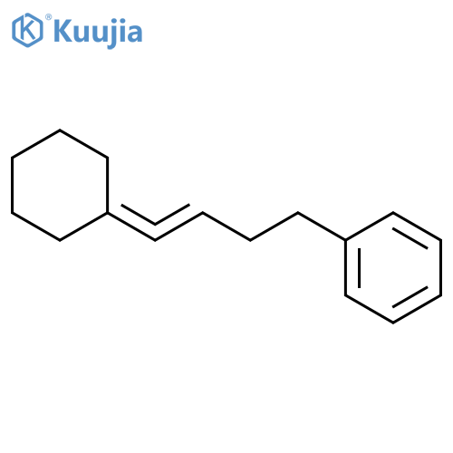 Benzene, (4-cyclohexylidene-3-butenyl)- structure