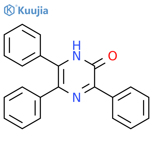 2(1H)-Pyrazinone, 3,5,6-triphenyl- structure