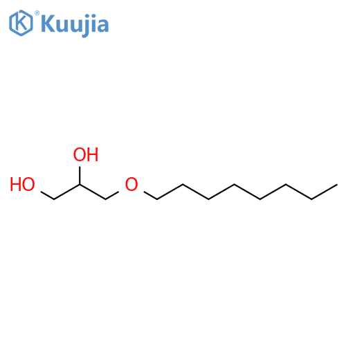1,2-Propanediol,3-(octyloxy)- structure