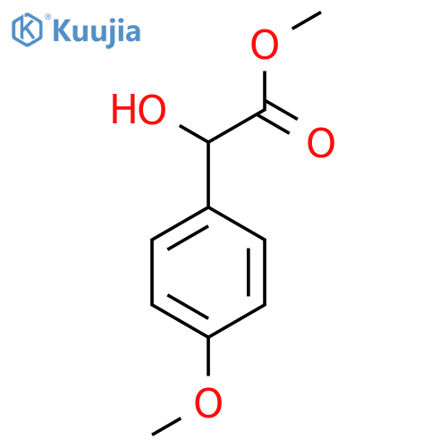 hydroxy-(4-methoxy-phenyl)-acetic acid methyl ester structure