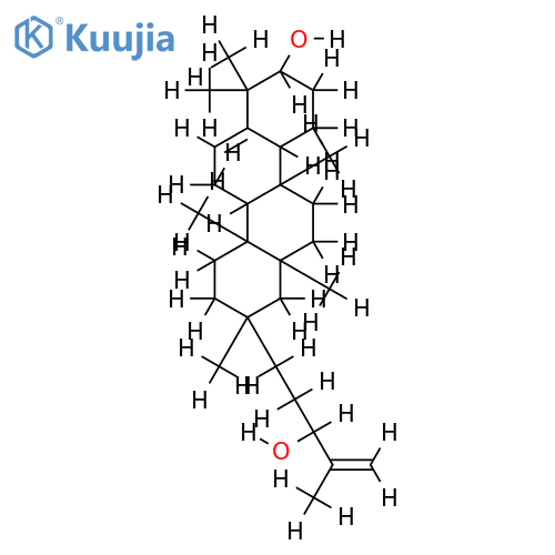 (21S)-D:B-friedobacchara-5,22-diene-3beta,21-diol structure