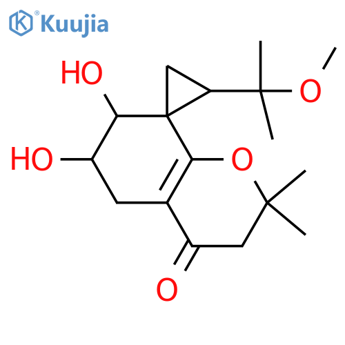 Pestaloficiol B; 10-Me ether structure