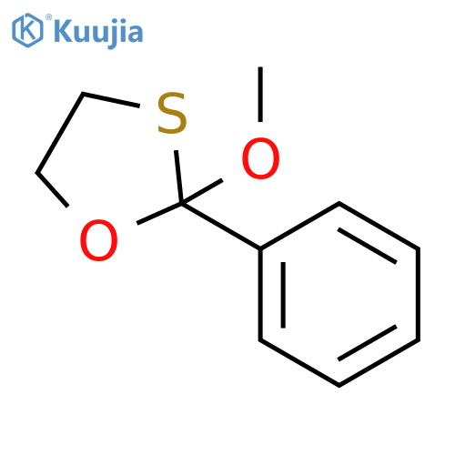 1,3-Oxathiolane, 2-methoxy-2-phenyl- structure