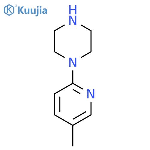 1-(5-Methyl-2-pyridinyl)piperazine structure