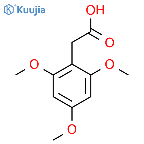 (2,4,6-Trimethoxyphenyl)acetic acid structure
