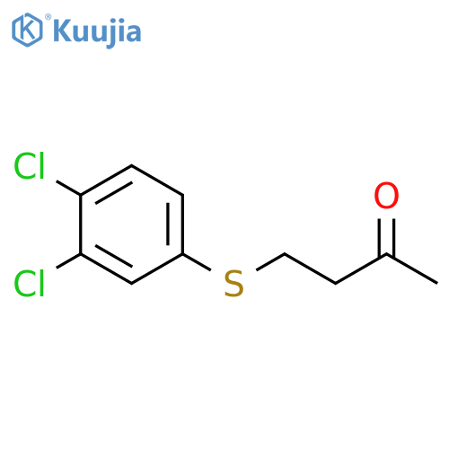 2-Butanone, 4-[(3,4-dichlorophenyl)thio]- structure