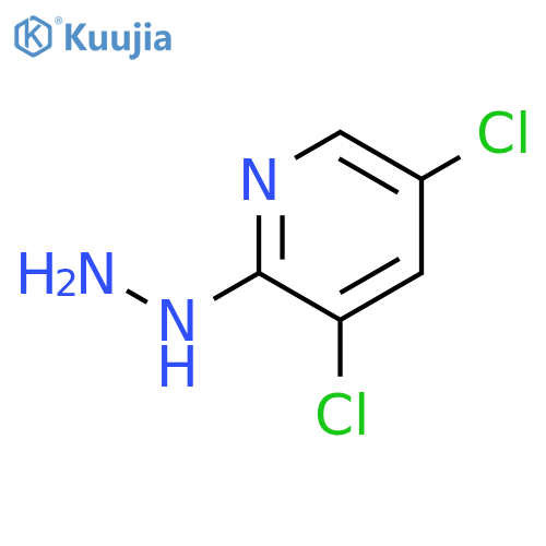 3,5-Dichloro-2-hydrazinylpyridine structure