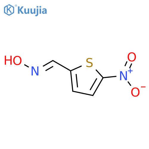 (E)-N-[(5-nitrothiophen-2-yl)methylidene]hydroxylamine structure