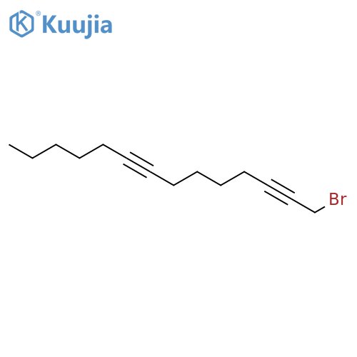 2,8-Tetradecadiyne, 1-bromo- structure
