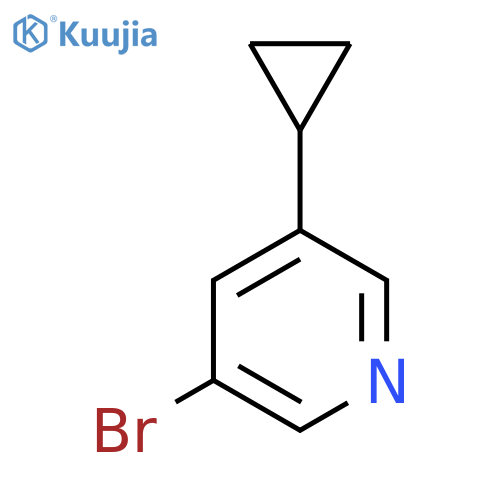 3-Bromo-5-cyclopropylpyridine structure