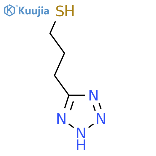 3-(1H-1,2,3,4-tetrazol-5-yl)propane-1-thiol structure