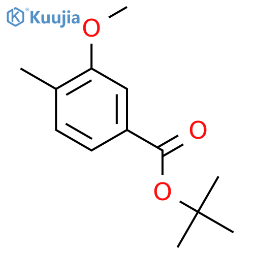 Tert-butyl 3-methoxy-4-methylbenzoate structure