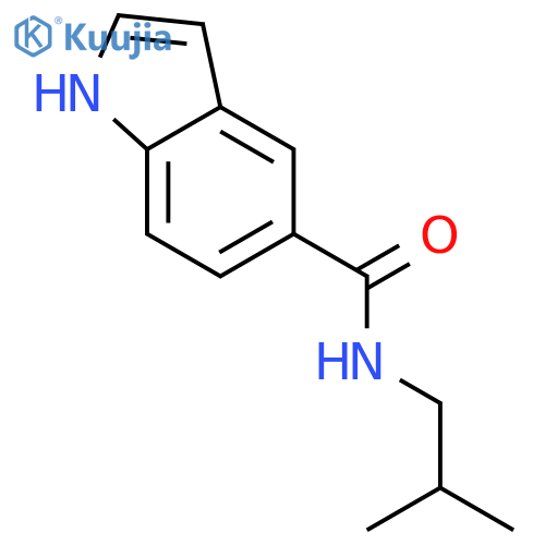 N-Isobutyl-1H-indole-5-carboxamide structure