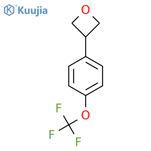 3-(4-(Trifluoromethoxy)phenyl)oxetane structure