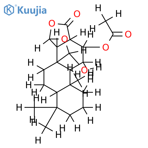 12alpha-acetoxy-17beta-hydroxy-15,17-oxidospongian-16-one structure
