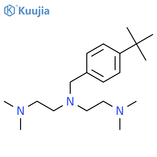 1,2-Ethanediamine, N-[2-(dimethylamino)ethyl]-N-[[4-(1,1-dimethylethyl)phenyl]methyl]-N',N'- dimethyl- structure