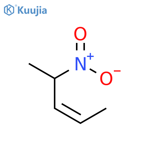 2-Pentene, 4-nitro-, (Z)- structure