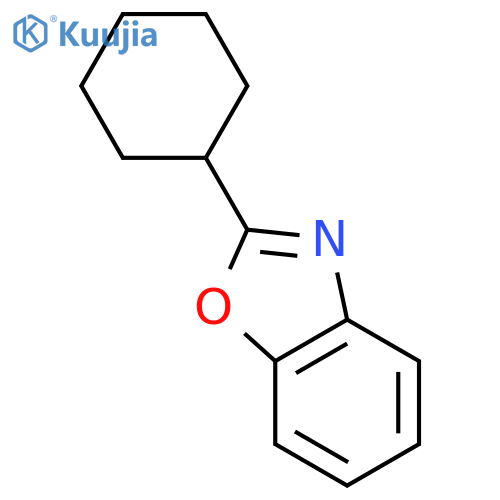 2-cyclohexyl-1,3-benzoxazole structure