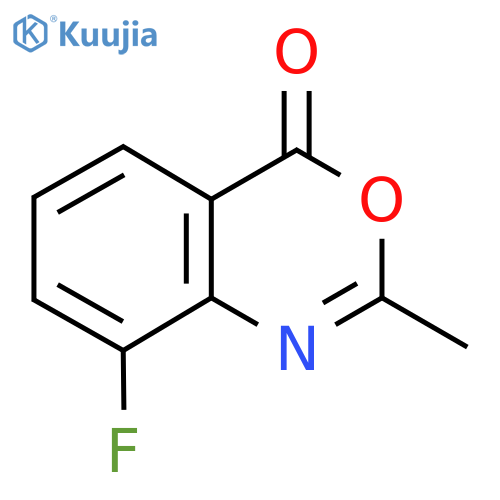 8-Fluoro-2-methyl-4h-3,1-benzoxazin-4-one structure