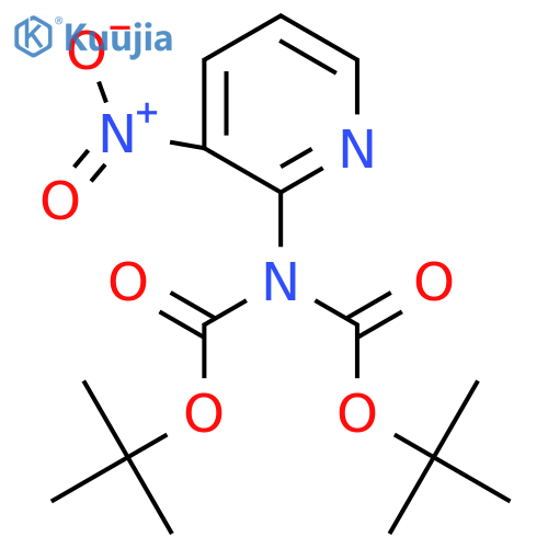 Imidodicarbonic Acid 2-(3-Nitro-2-pyridinyl)-1,3-bis(1,1-dimethylethyl) Ester structure