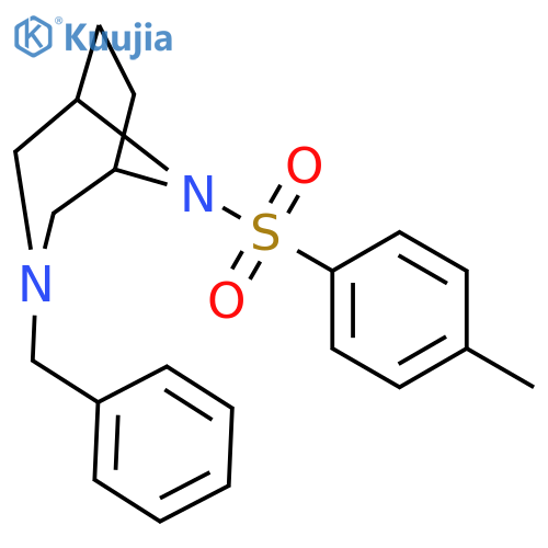 3-benzyl-8-tosyl-3,8-diazabicyclo[3.2.1]octane structure