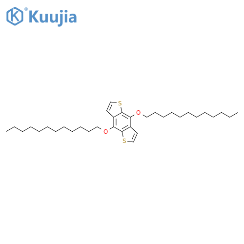 4,8-Bis(dodecyloxy)benzo1,2-b:4,5-b'dithiophene structure
