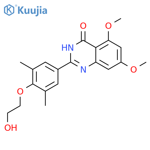 Apabetalone structure