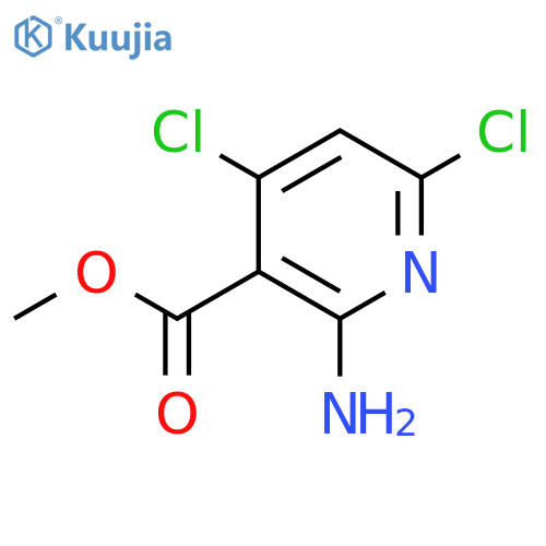 Methyl 2-amino-4,6-dichloropyridine-3-carboxylate structure