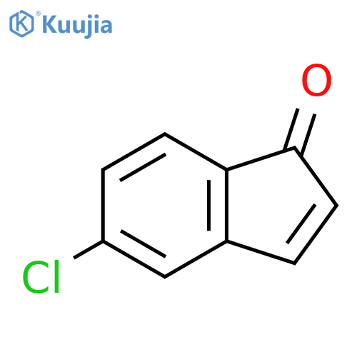 1H-Inden-1-one, 5-chloro- structure